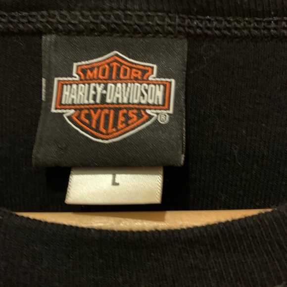 Gently used Harley Davidson long sleeve T-shirt - Picture 3 of 6
